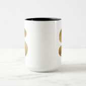 Dollar-Zeichen des Gold3d Tasse (Zentrum)