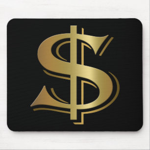 Dollar-Zeichen Mousepad