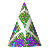 Dollar-Zeichen Partyhütchen (Rückseite)