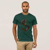 Dollar-Zeichen-Shirts T-Shirt (Vorne ganz)