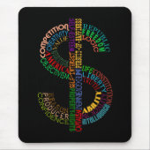 Dollar-ZeichenMausunterlage Mousepad (Vorne)