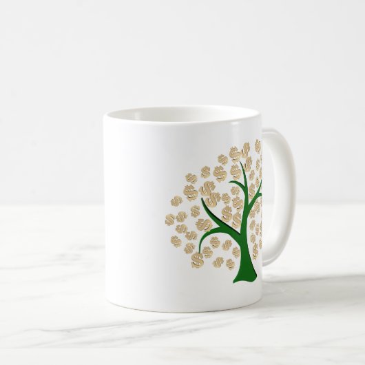 Dollarbaum Kaffeetasse (VorderseiteRechts)