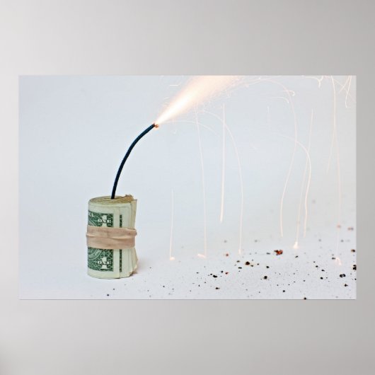 Dollarbombe auf leichter Basis Poster (Vorne)