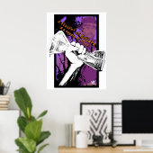 Dollarfaust Poster (Heimbüro)