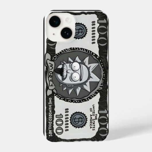 Dollargehäuse iPhone Hülle (Rückseite)