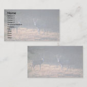 Dollarkonfrontation an der Dämmerung Visitenkarte (Vorne/Hinten)