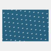 Dollarmünzzeichen-Muster-Wrap-Papierbögen Geschenkpapier Set (Vorderseite 3)