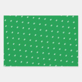 Dollarmünzzeichen-Muster-Wrap-Papierbögen Geschenkpapier Set (Vorderseite 2)