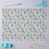 Dollarnoten Seidenpapier (Basteln)