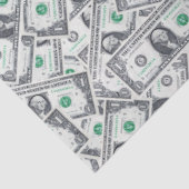 Dollarnoten Seidenpapier (Ausschnitt)