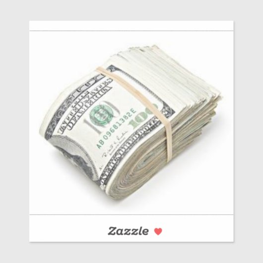 Dollars Aufkleber (Blatt)