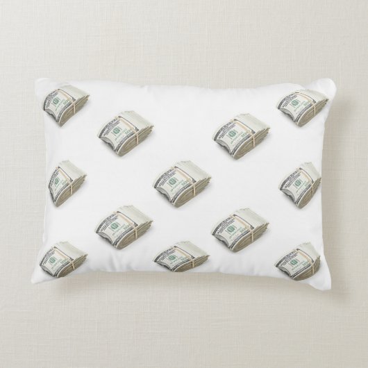 Dollars Dekokissen (Rückseite)