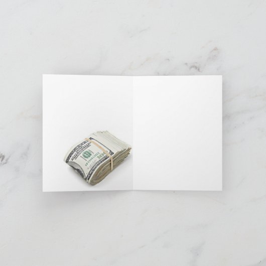 Dollars Einladung (Innenseite)