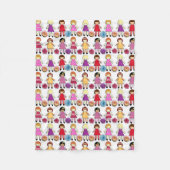 Dollars Fleecedecke (Vorderseite)