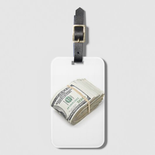 Dollars Gepäckanhänger (Vorderseite Vertikal)