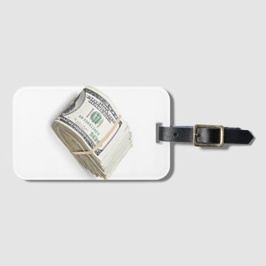 Dollars Gepäckanhänger (Vorderseite (Horizontal))