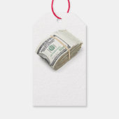 Dollars Geschenkanhänger (Rückseite)