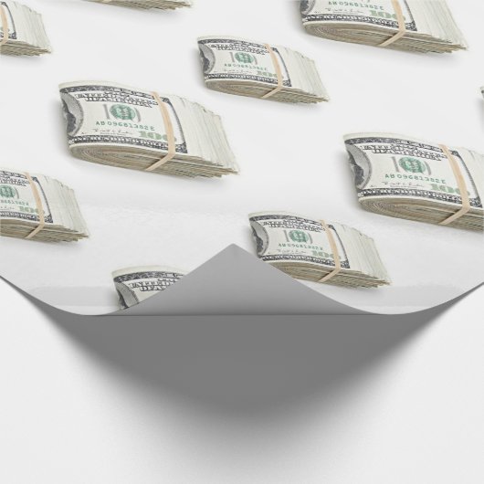 Dollars Geschenkpapier (Ecke)