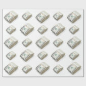 Dollars Geschenkpapier (Flach)