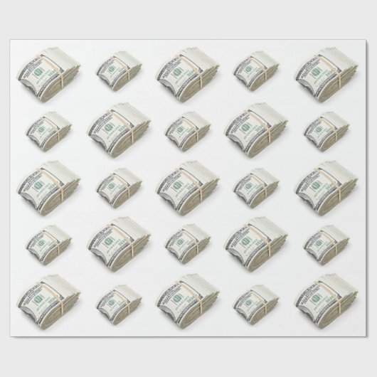Dollars Geschenkpapier (Flach)