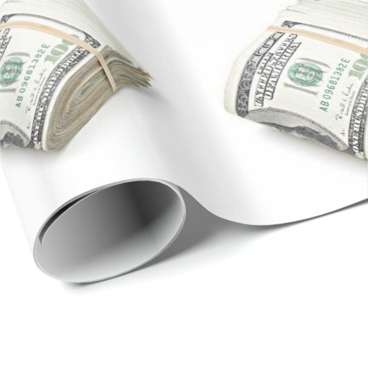 Dollars Geschenkpapier (Rolleneckpunkt)
