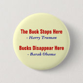 Dollars hier knöpfen button (Vorderseite)