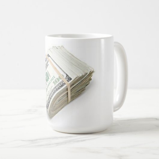 Dollars Kaffeetasse (VorderseiteRechts)