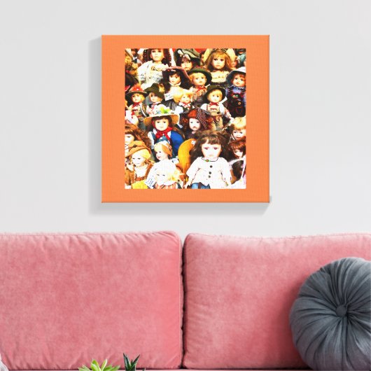 Dollars Leinwanddruck (Insitu (Wohnzimmer))