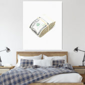 Dollars Leinwanddruck (Insitu (Schlafzimmer))