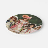 Dollars Pappteller (Schrägansicht)