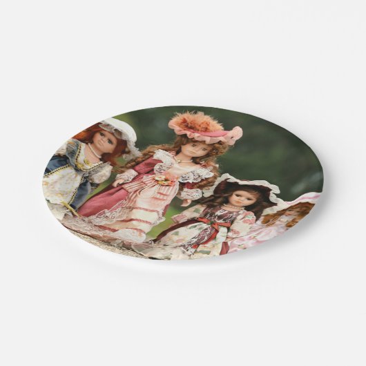 Dollars Pappteller (Schrägansicht)