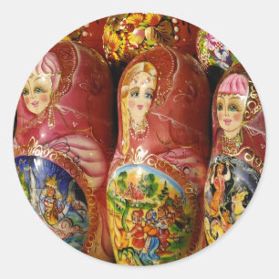 Dollars Runder Aufkleber