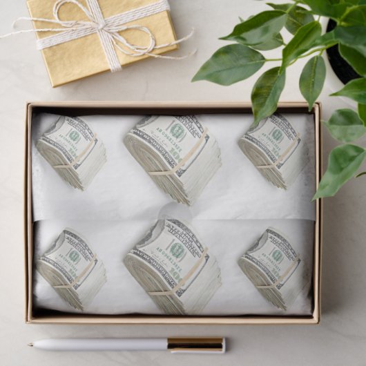 Dollars Seidenpapier (Geschenk)