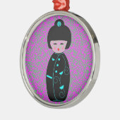 Dollars Silbernes Ornament (Links)