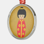 Dollars Silbernes Ornament (Links)