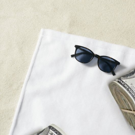 Dollars Strandtuch (Beispiel)