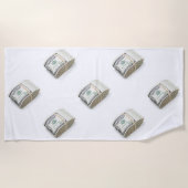 Dollars Strandtuch (Vorderseite)