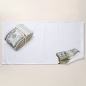 Dollars Strandtuch (Vorderseite)
