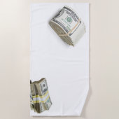 Dollars Strandtuch (Vorderseite)