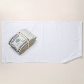 Dollars Strandtuch (Vorderseite)