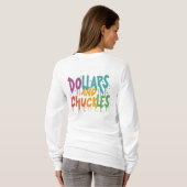 Dollars und Krüge T-Shirt (Schwarz voll)