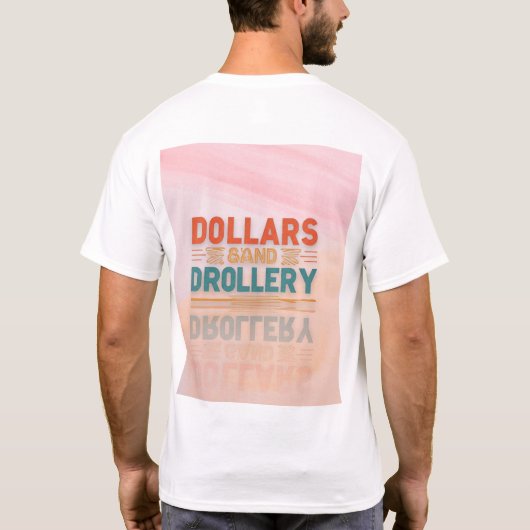 Dollars und Troll." T-Shirt (Rückseite)