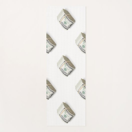 Dollars Yogamatte (Vorderseite)