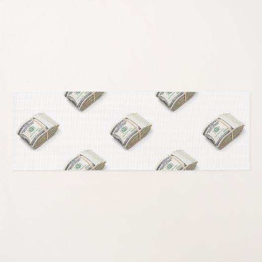 Dollars Yogamatte (Vorderseite (Horizontal))