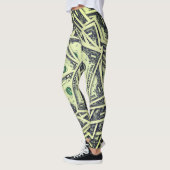 Dollarschein-Leggings Leggings (Links)