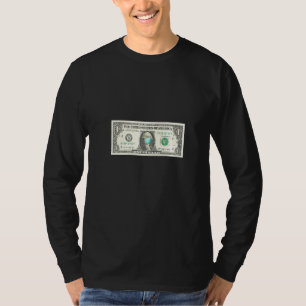 Dollarschein mit Maske T-Shirt