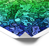 Dollarsignatur-Pop Art Poster (Ecke)