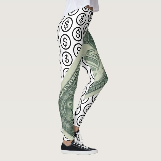 Dollarsigne-Leggings Leggings (Rechts)