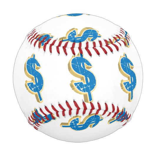 Dollarzeichen Baseball (Rückseite)