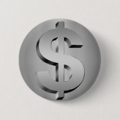Dollarzeichen Button (Vorderseite)
